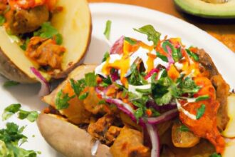 Taco-Stuffed Sweet Potatoes: A Flavor-Packed Fiesta Feast