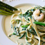 Fusion Feast: Pasta Meets Vibrant Thai Green Curry Sauce