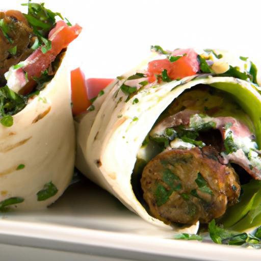 Mediterranean Wraps: Fresh Flavors Wrapped to Perfection