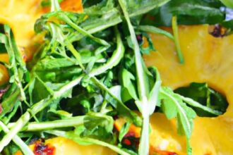 Savor Summer: Grilled Pineapple & Peppery Arugula Salad