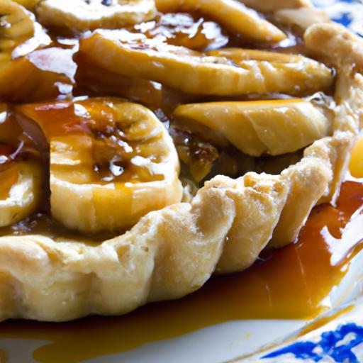 Golden Delight: The Art of Caramelized Banana Tart