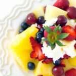 Refreshing Fruit Salad with Fluffy Whipped Cream Delight