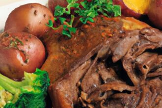 Tender & Tangy: Slow-Cooker Balsamic Beef Roast Recipe