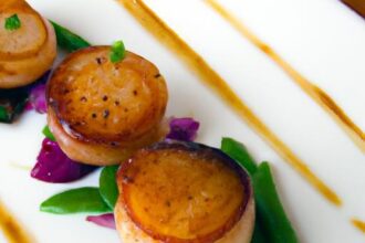 Smoked Scallops with Maple Glaze: A Sweet-Savory Delight