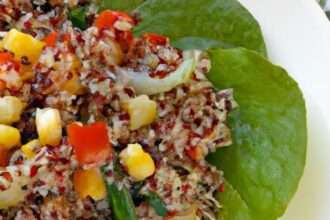 Vibrant Quinoa with Veggies: A Nutritious Colorful Feast