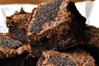 Decadent Chocolate Chia Seed Brownies: Healthy Indulgence