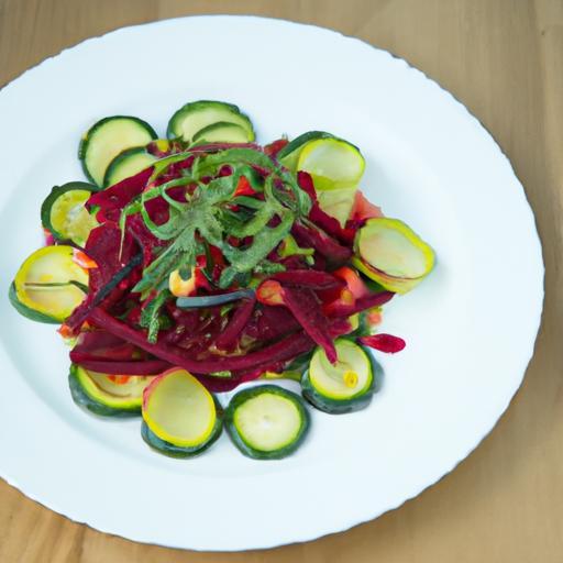 Twist into Health: Spiralized Beet & Cucumber Salad Guide