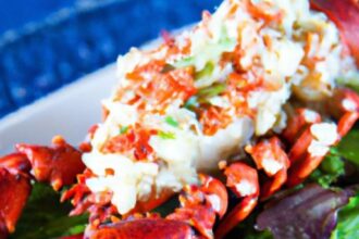 Decadent Delight: Stuffed Lobster with Crab and Shrimp