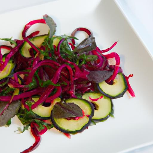 Twist​ into Health: Spiralized ⁤Beet‌ & Cucumber Salad ⁤Guide