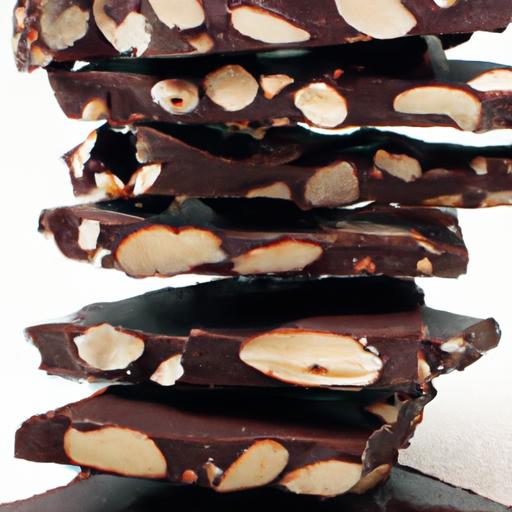 Decadent Dark Chocolate Almond Bark with Sea Salt Crunch