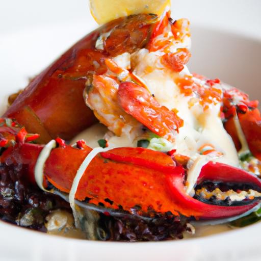 Decadent Delight: Stuffed Lobster with Crab and shrimp