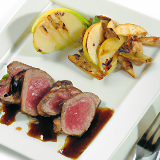 Savor the Richness: Pan-Fried Goose Liver with Apple & Onion
