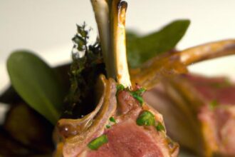 Savor Double-Cut Lamb Loin Chops with Garlic Confit Magic