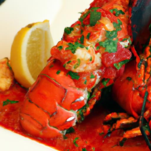 Fiery Lobster Fra Diavolo: A Spicy Tomato Delight