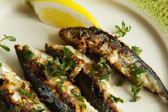 Zesty Grilled Sardines with Lemon & Thyme: A Flavorful Feast