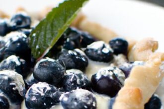 Blueberry Tart Delights: A Sweet Slice of Summer Bliss