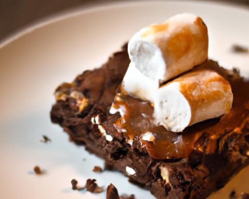Decadent Mississippi Mud Brownies with Gooey Marshmallow Layer