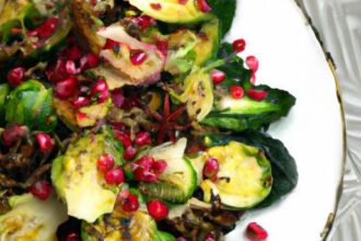 Bright Bites: Roasted Brussels Sprouts & Pomegranate Salad