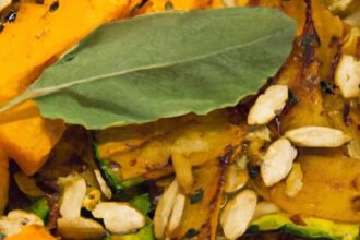 Harvest Harmony: Farro & Roasted Squash Salad with Sage