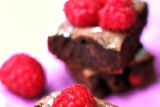 Decadent Raspberry Brownies: A Fruity Twist on a Classic Treat