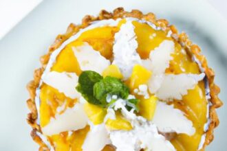 Tropical Delight: Crafting the Perfect Passion Fruit Coconut Tart