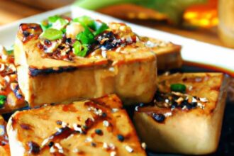 Savor the Flavor: Grilled Tofu with Homemade Teriyaki Sauce