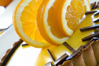 Zesty Orange Cream Tart with Decadent Chocolate Crust