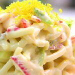 Macaroni Salad Reinvented: Japanese Kewpie Mayo & Crab Sticks