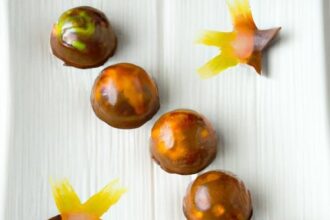 Decadent Passion Fruit Ganache Chocolates: A Tangy Delight