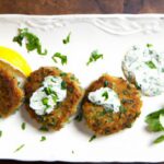 Savory Spiced Lamb Patties with Creamy Yogurt-Dill Sauce