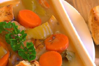 Hearty Casserole: Vegetables, Sausage & Canned White Gravy