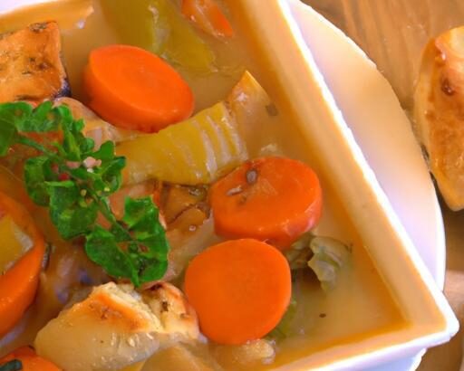 Hearty Casserole: Vegetables, Sausage & Canned White Gravy