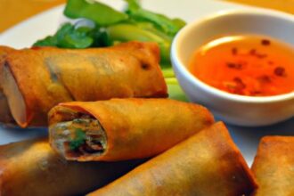Crispy Vegan Egg Rolls: A Flavorful Plant-Based Delight