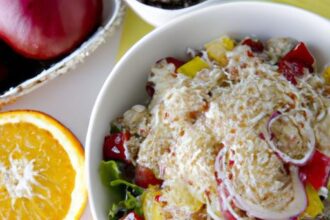 Bright and Zesty: The Ultimate Quinoa Salad with Feta Flair