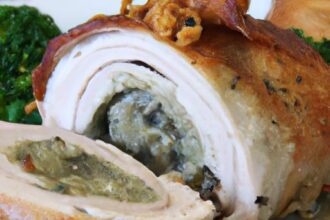 Mastering Chicken Ballotine Stuffed with Mushroom Duxelles
