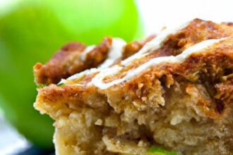 Appletini-Inspired Green Apple Blondies: A Zesty Treat