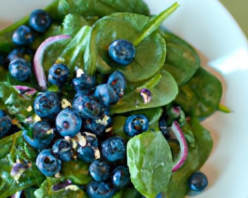 Vibrant Spinach Blueberry Salad: A Nutritious Delight