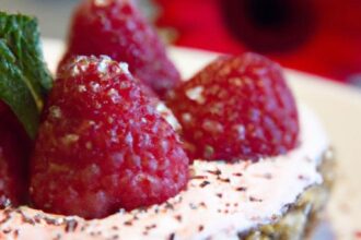 Raspberry & Chia Tart: A Refreshing Twist on Classic Treat