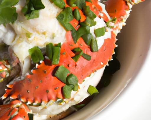 Savory Steamed King Crab Legs with Zesty Herb Butter Bliss