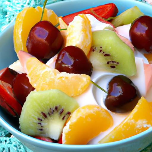 Refreshing ⁤Fruit Salad with Creamy Whipped Delight
