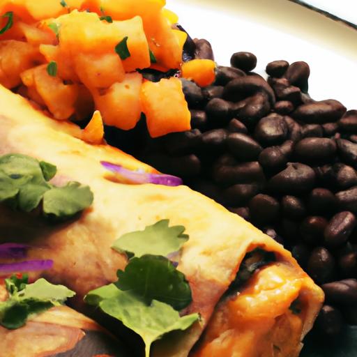 Hearty Sweet Potato Black Bean Enchiladas: A Flavorful Twist