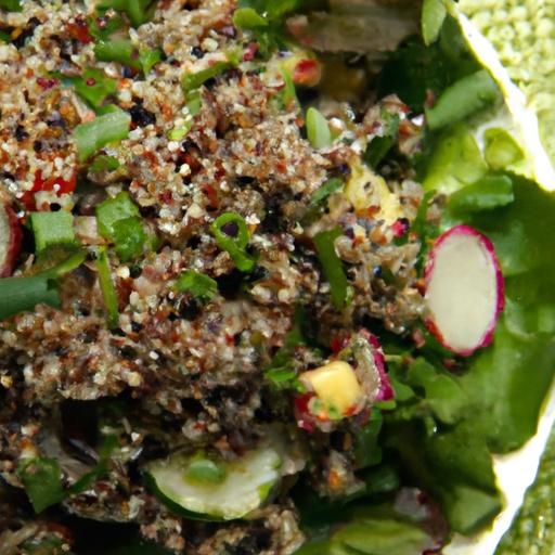 Bright Flavors:⁢ Asian Quinoa ⁢Salad with ⁤Sesame-Ginger Dressing