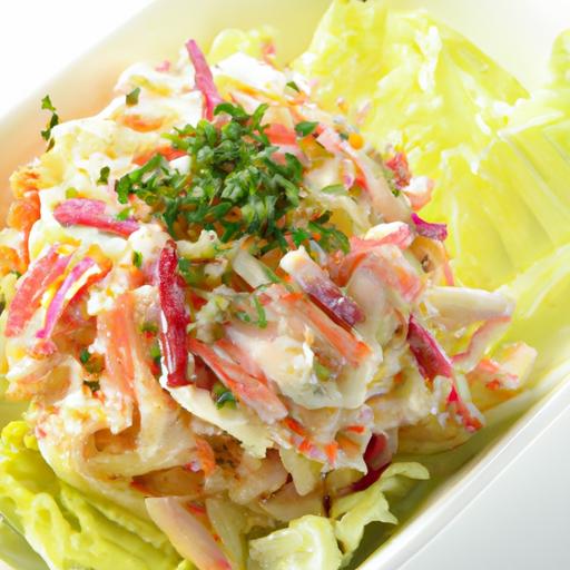 Macaroni Salad Reinvented: Japanese kewpie Mayo & Crab Sticks