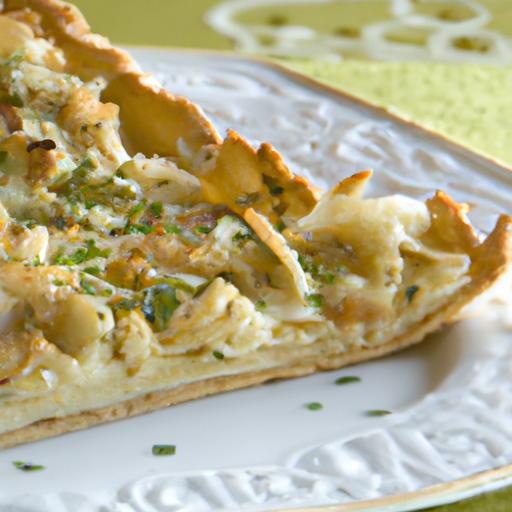 Savory Leek & Potato tart: Creamy Filling Delight