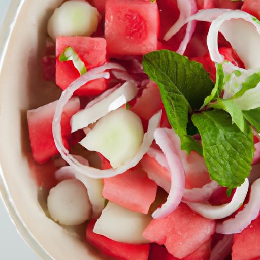 Refreshing Watermelon & Jicama Salad ⁢with‌ Zesty Lime Twist
