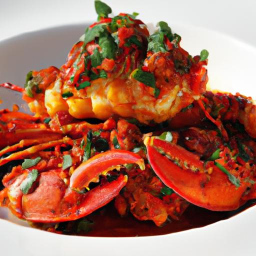 Fiery Lobster Fra Diavolo: A Spicy Tomato Delight