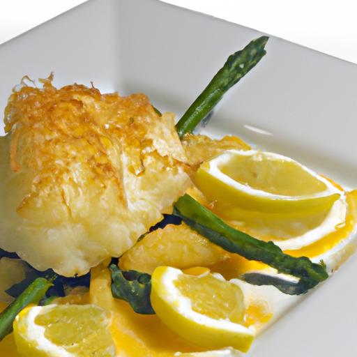 savor Monkfish Medallions in Zesty​ Lemon Butter Bliss