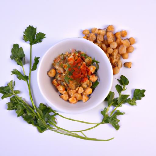 Bright⁣ & Zesty: Carrot Chickpea Salad with Parsley Lemon