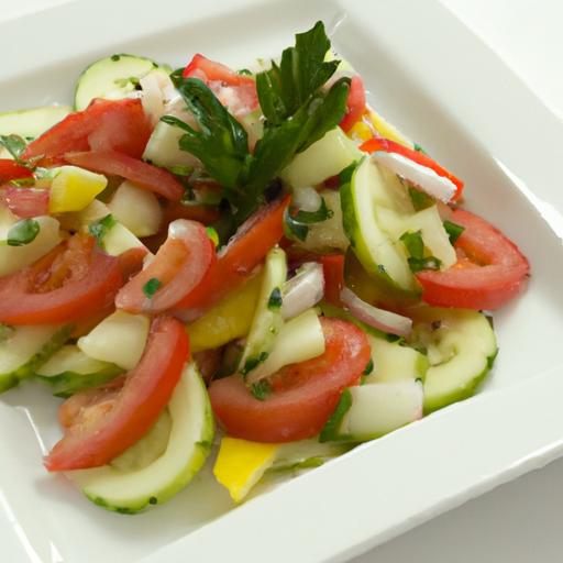 Fresh ⁣Flavors: The Ultimate Greek Tomato and Cucumber Salad