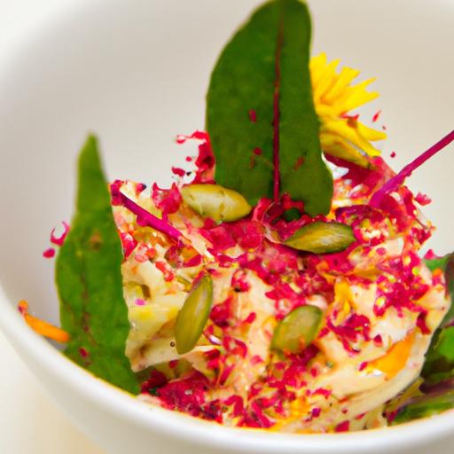 Bright Flavors Unite: Amaranth & Roasted Red Pepper Salad